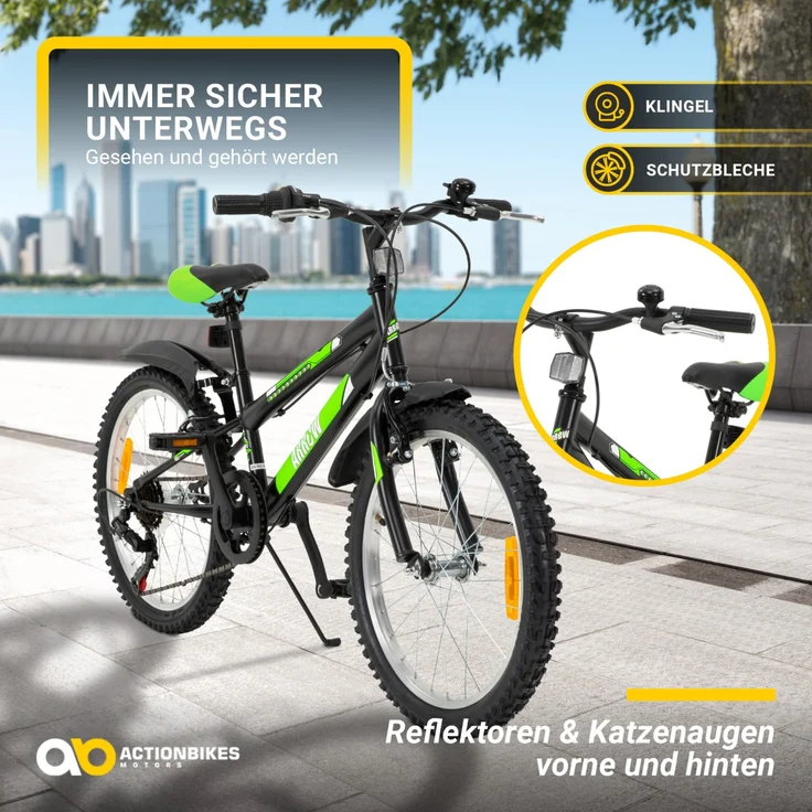 Actionbikes Kinderfahrrad Arrow 20 Zoll Kinderrad Gangschaltung Kinder Fahrrad – Bild 6