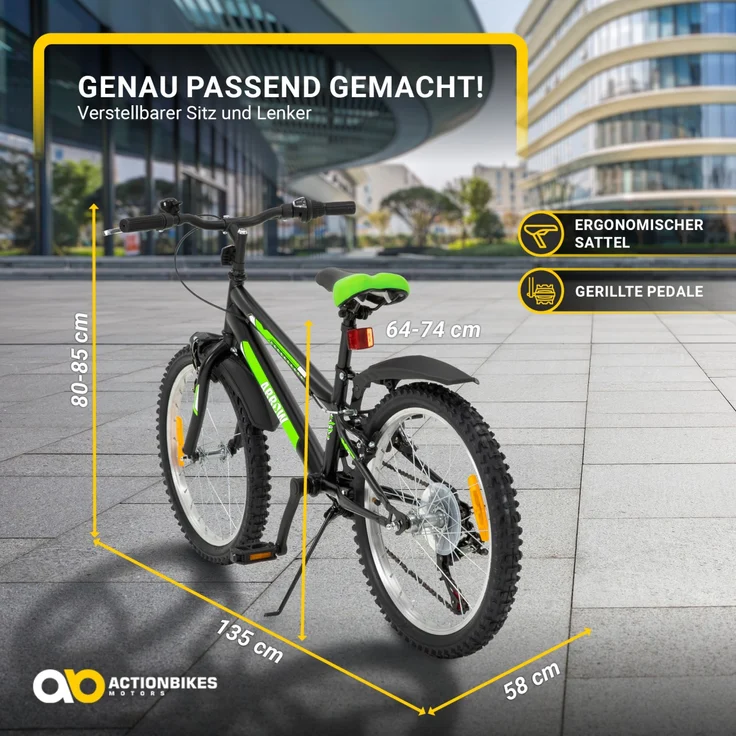Actionbikes Kinderfahrrad Arrow 20 Zoll Kinderrad Gangschaltung Kinder Fahrrad – Bild 11