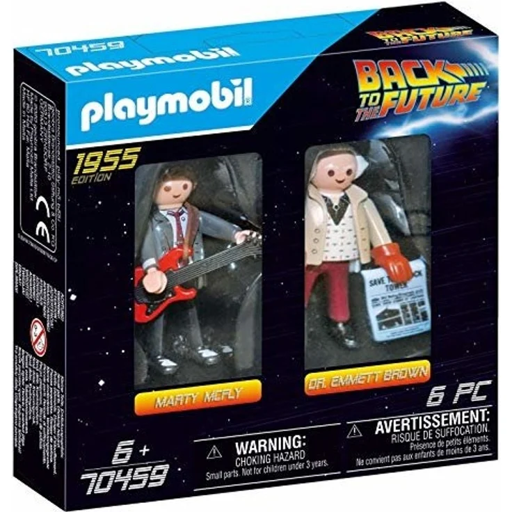 Playmobil Back to the Future 70459 'Marty Mcfly und Dr. Emmett Brown', 6 Teile, ab 6 Jahren – Bild 1