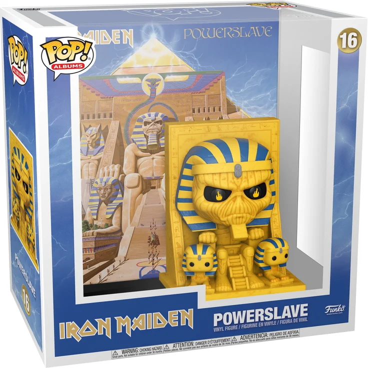Iron Maiden - Powerslave 16 - Funko Pop! Albums - Vinyl Figur – Bild 1