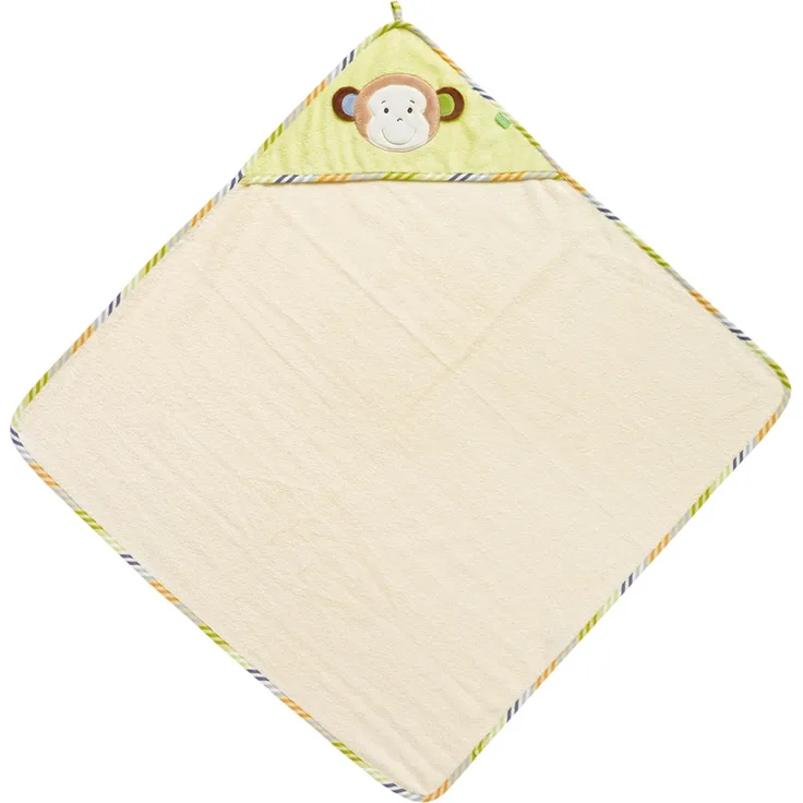Fehn Monkey Donkey Kapuzen-Badetuch Affe