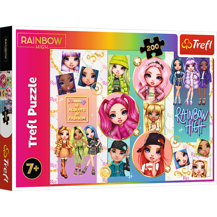 Trefl 13289 Rainbow High 200 Teile Puzzle