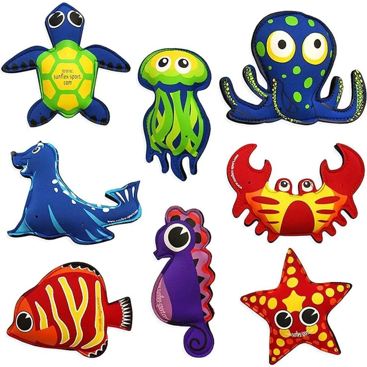 Sunflex Plash Puppies Wasserspieltier 8er Set