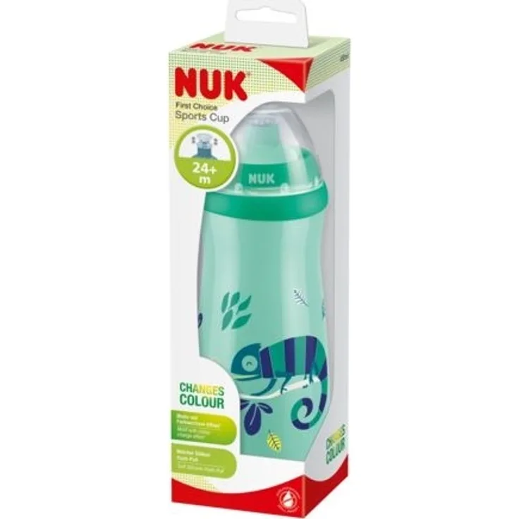 NUK 450 ml Sports Cup Chameleon green 255577