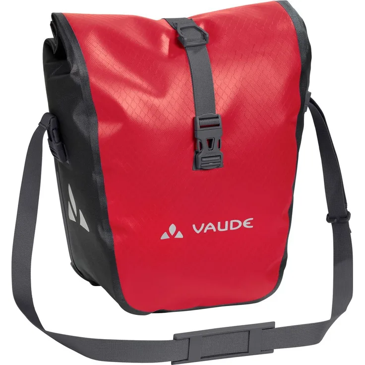 Vaude Aqua Front 28 L Fahrradtasche - Rot.