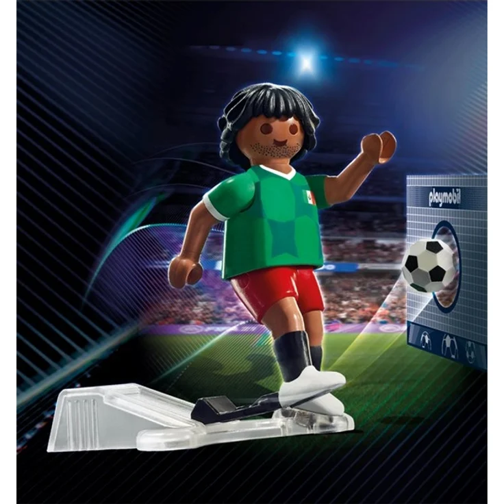Playmobil Sports & Action 71132 'Fußballspieler Mexiko', 7 Teile, ab 5 Jahren – Bild 3