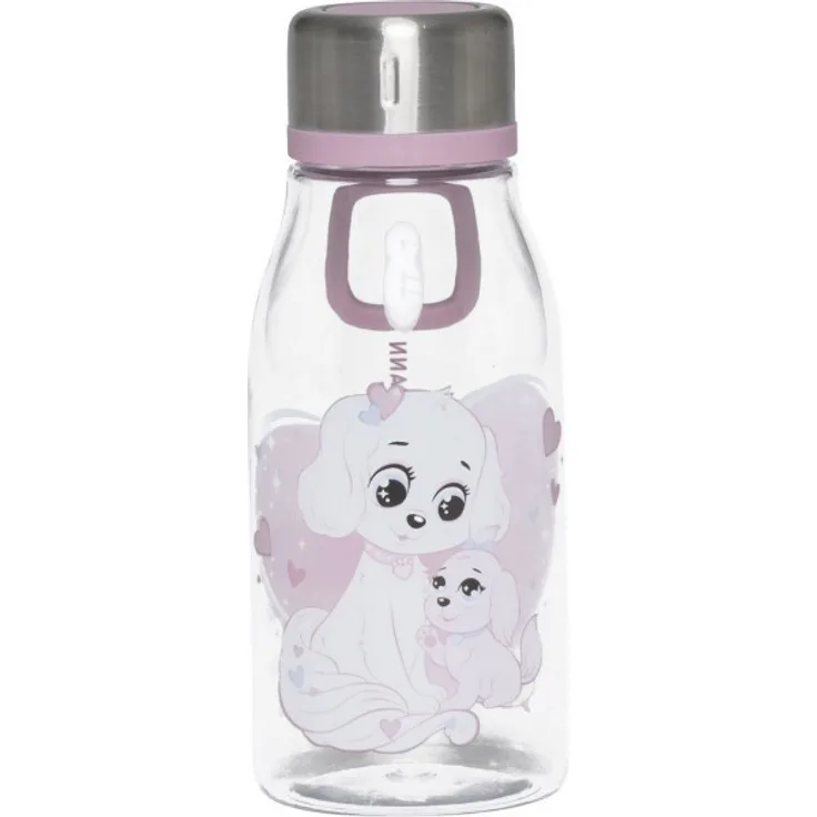 Beckmann Trinkflasche 400ml Pet Friends/Pet Friends Pink