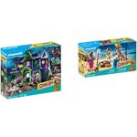 PLAYMOBIL 2er Set: 70361 SCOOBY-DOO! Abenteuer im Geisterhaus + 70707 SCOOBY-DOO! Abenteuer mit Witch Doctor