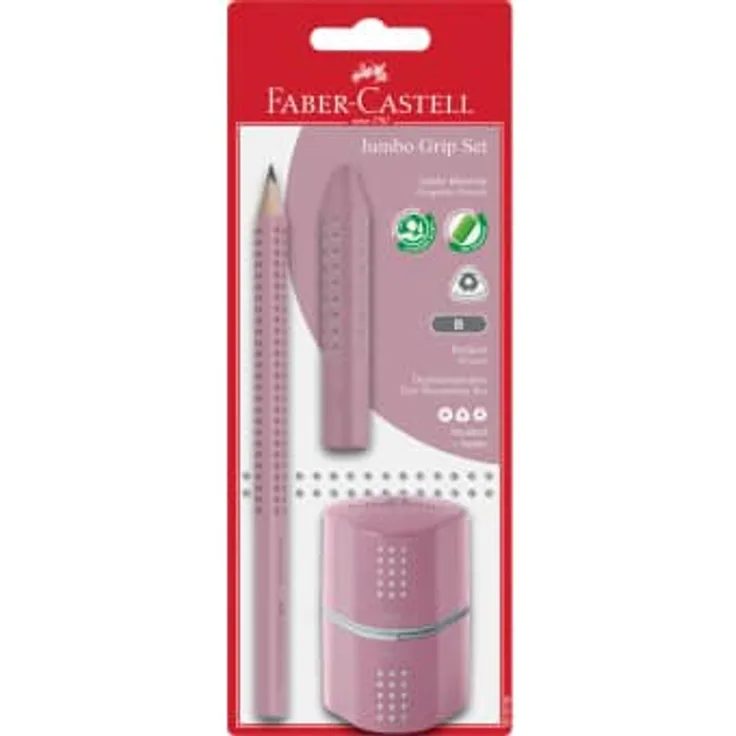 Faber-Castell - Jumbo Grip Set - rose shadows