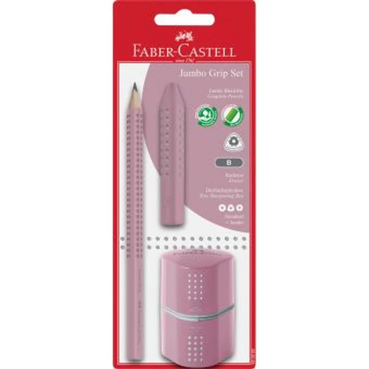 Faber-Castell - Jumbo Grip Set - rose shadows – Bild 2
