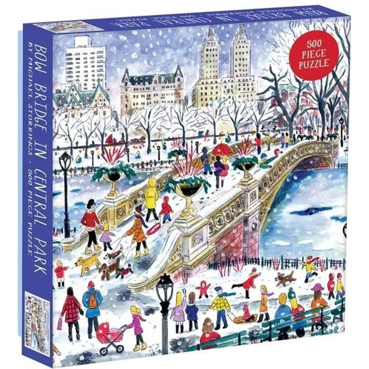 Michael Storrings Bow Bridge In Central Park 500 Piece Puzz. – Bild 3