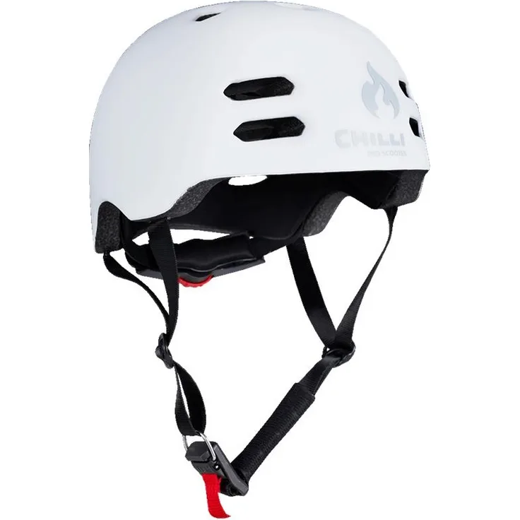 Chilli Stunt Scooter Helm - Weiß L, L58 - 61 cm