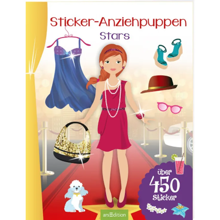 Sticker Anziehpuppen Stars