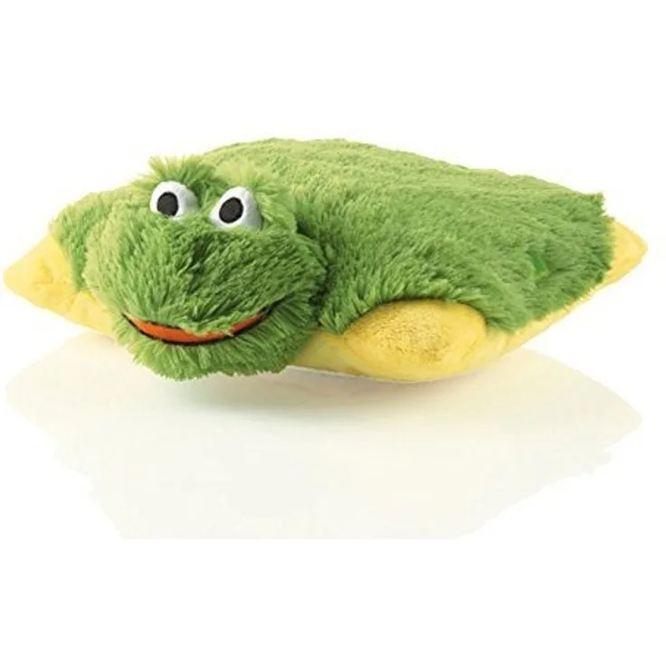 Kuscheltier-Kissen Fröschli (Frosch) 29x28x10cm