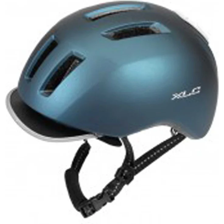XLC Helm City BH-C24 Gr. 58-61 cm metallic blau – Bild 3