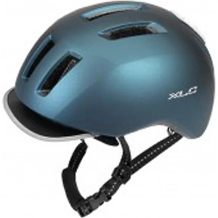 XLC Helm City BH-C24 Gr. 58-61 cm metallic blau