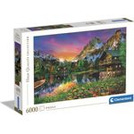 Clementoni 36531 Collection-Alpine Lake, Puzzle 6000 Teile Für Erwachsene Und Kinder 10 Jahren, Geschicklichkeitsspiel Für Die Ganze Familie