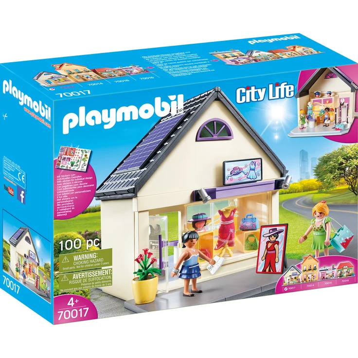 Playmobil City Life 70017 'Meine Trendboutique', 100 Teile, ab 4 Jahren – Bild 1