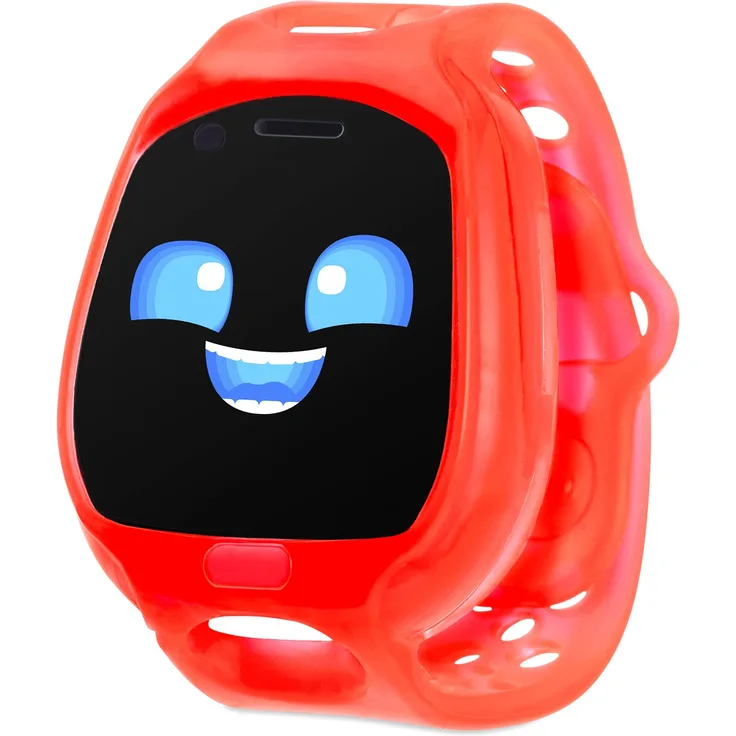 L. O. L. Surprise! 657573EUC Little Tikes Tobi Robot Smartwatch für Kinder mit Digitalkamera, Video, Spielen & Aktivitäten für Jungen und Mädchen-Rot, Ab 4+ Jahren