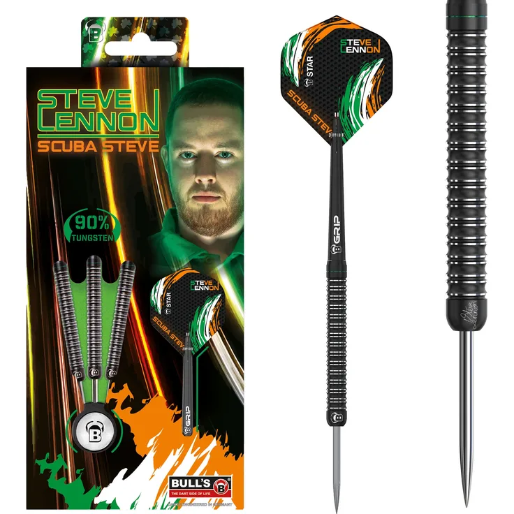 BULL'S Steve Lennon Steel Dart/ 24 Gr. /Verpackungseinheit 1 Stück