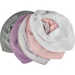 Pippi lätzchenbandana Junior Polycotton rosa Einheitsgrösse 5 Stück