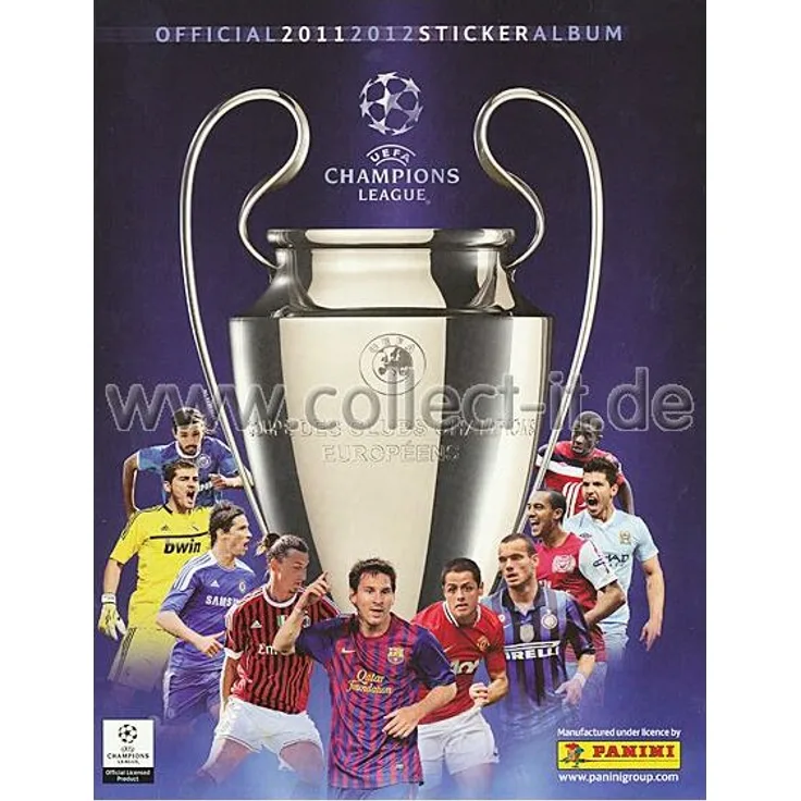Panini Champions League 2011-2012 Sticker - Album