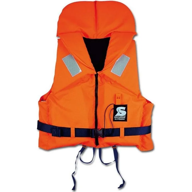 Secumar Schlauchboot Schwimmweste Bravo signalorange-blau 30-40kg