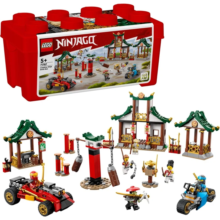 LEGO Ninjago 71787 'Kreative Ninja Steinebox', 530 Teile, ab 5 Jahren – Bild 1