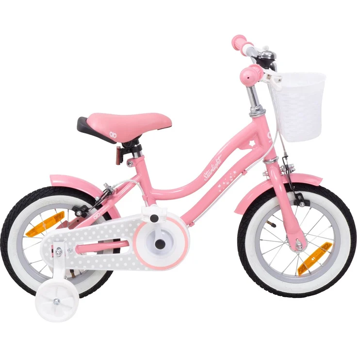Kinderfahrrad Starlight 12 Zoll Kinder Mädchen Fahrrad mit Stützrädern Kinderrad – Bild 19