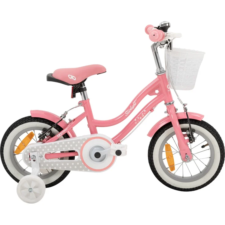 Kinderfahrrad Starlight 12 Zoll Kinder Mädchen Fahrrad mit Stützrädern Kinderrad – Bild 3