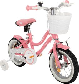 Kinderfahrrad Starlight 12 Zoll Kinder Mädchen Fahrrad mit Stützrädern