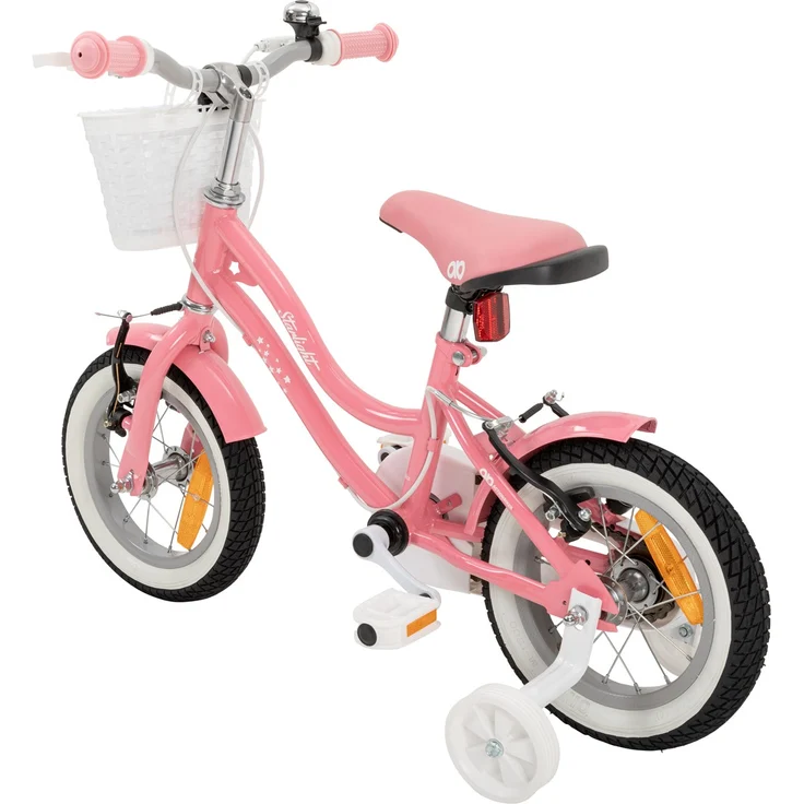 Kinderfahrrad Starlight 12 Zoll Kinder Mädchen Fahrrad mit Stützrädern Kinderrad – Bild 5