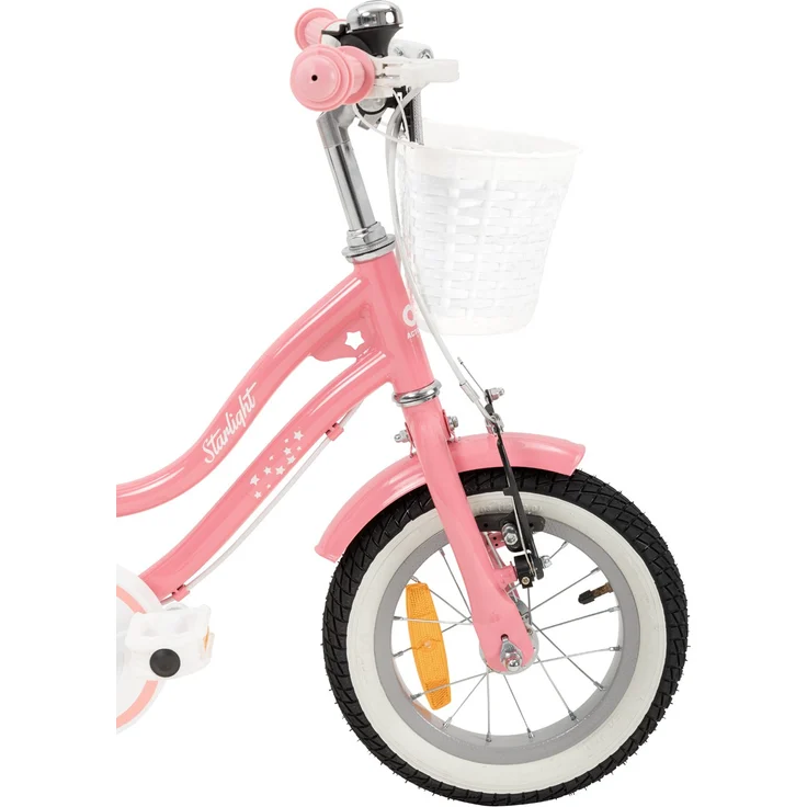 Kinderfahrrad Starlight 12 Zoll Kinder Mädchen Fahrrad mit Stützrädern Kinderrad – Bild 8