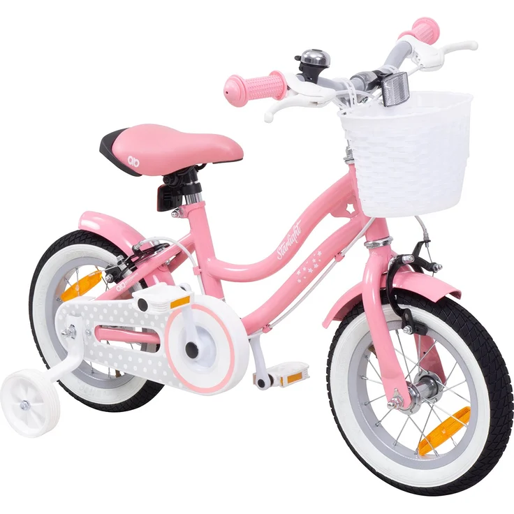 Kinderfahrrad Starlight 12 Zoll Kinder Mädchen Fahrrad mit Stützrädern Kinderrad – Bild 11