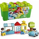 LEGO DUPLO 10913 'Steinebox', 65 Teile, ab 18 Monaten, Bauset mit Aufbewahrungsbox, Lernspielzeug für Kleinkinder