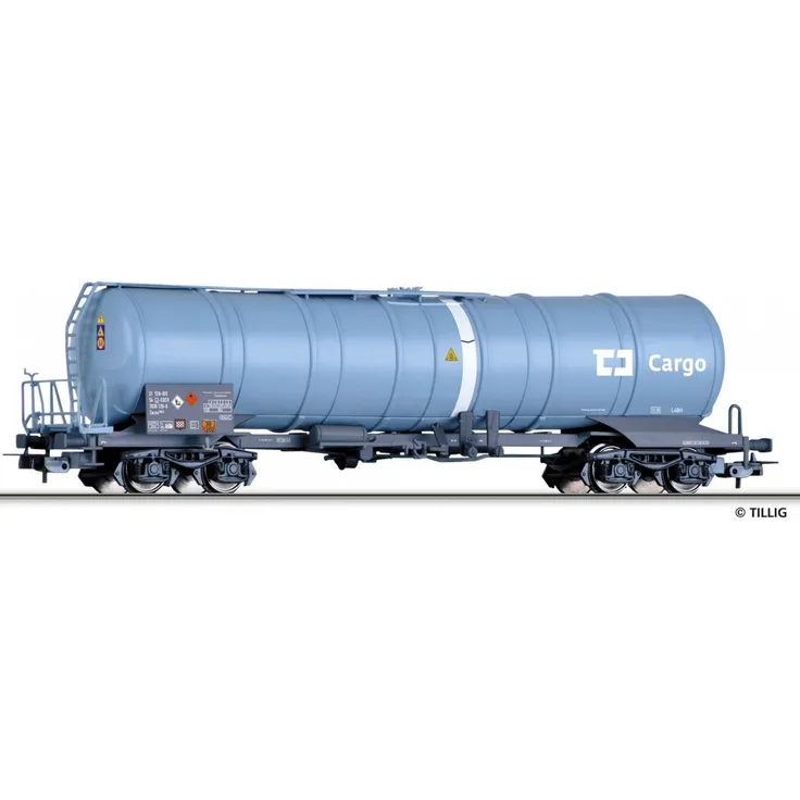 Tillig 76798 Kesselwagen Zacns der ČD Cargo - Spur H0 - DC - Neu
