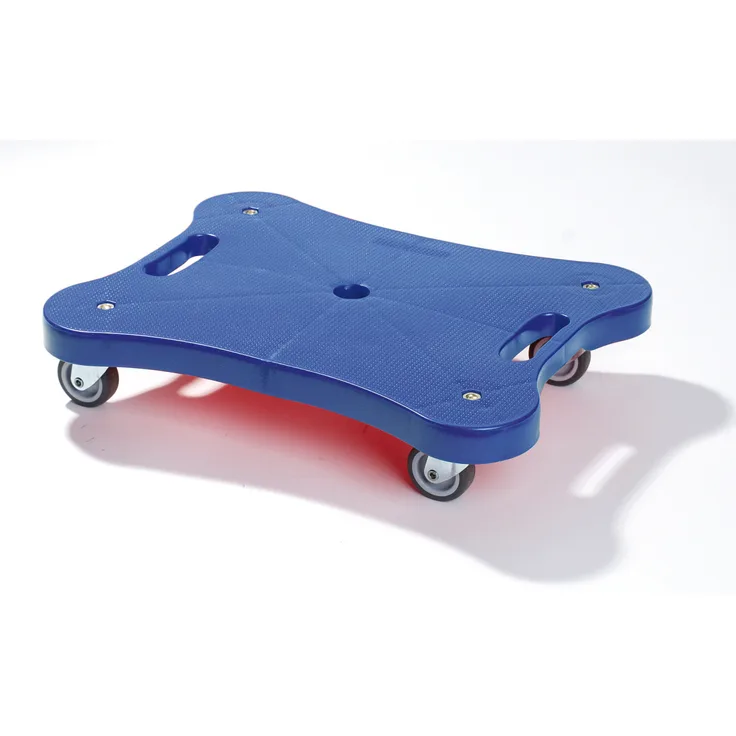 Rollbrett aus Kunststoff, Blau