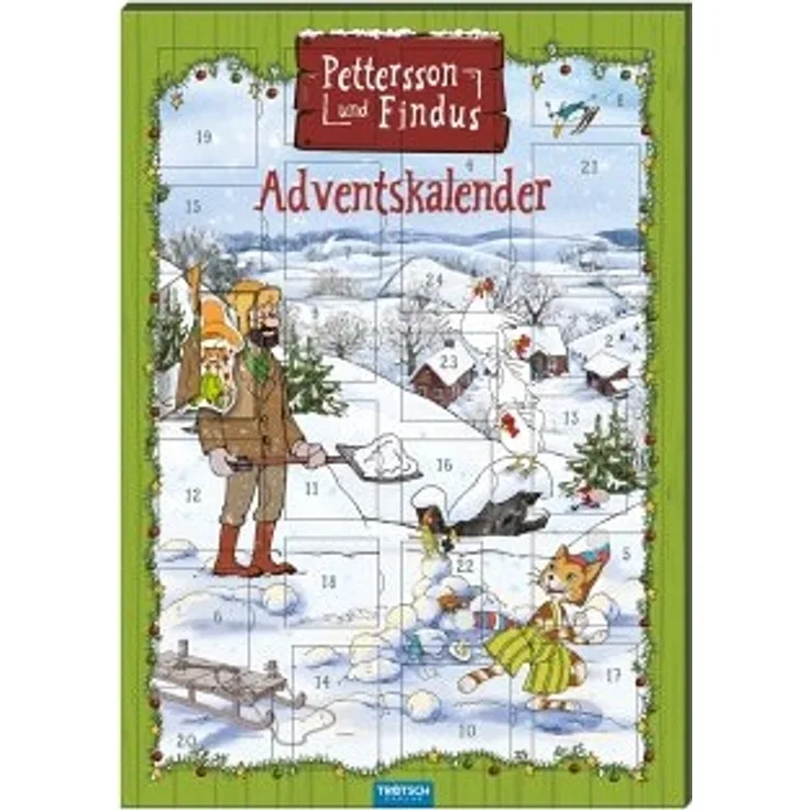 Magnet-Adventskalender "Pettersson & Findus"