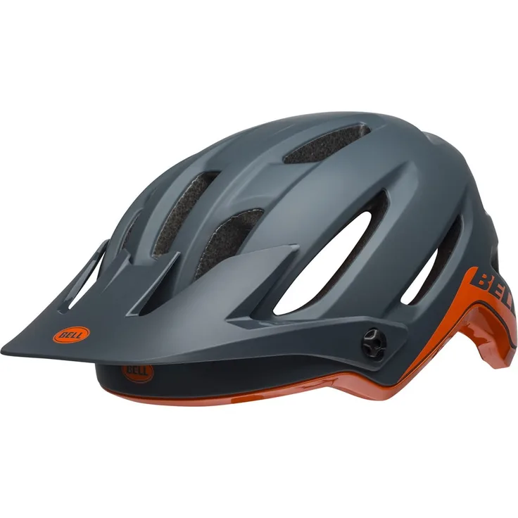 Bell 4Forty Mips - Helm - Grau/Blau/Orange 58 - 62 cm