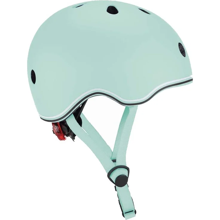 Globber Helm Go Up Lights Pastellgrün – Bild 1