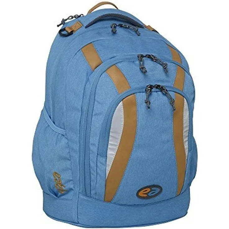 YZEA Schulrucksack Go - Motiv: Surf Hellblau, 46 cm, 29 Liter, 1,1 kg - Farbe: blau