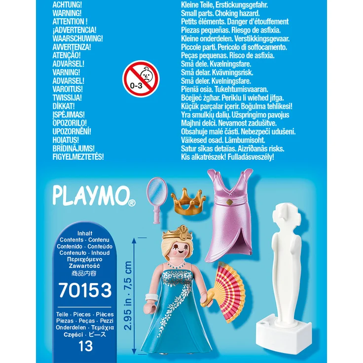Playmobil Special Plus 70153 'Prinzessin mit Kleiderpuppe', 13 Teile, ab 4 Jahren – Bild 3