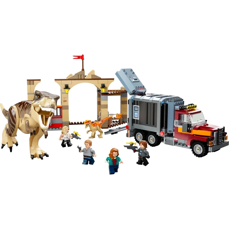 Lego Jurassic World 76948 'T. Rex & Atrociraptor: Dinosaurier-Ausbruch', 466 Teile, ab 8 Jahren – Bild 2