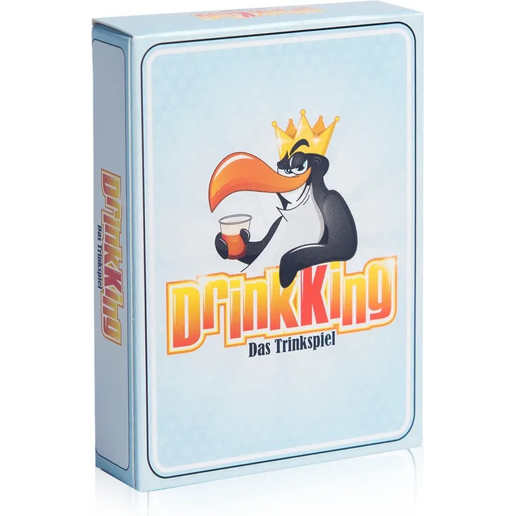DrinkKing Trinkspiel 55 Aufgabenkarten Spieler: 2-8 Alter: ab 18 Blau