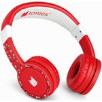 Tonies 'Tonie-Lauscher' Rot, Kinder-Kopfhörer passend zur Toniebox, Lautstärke reguliert, abnehmbares Kabel, größenverstellbar, bewegliche Ohrmuscheln