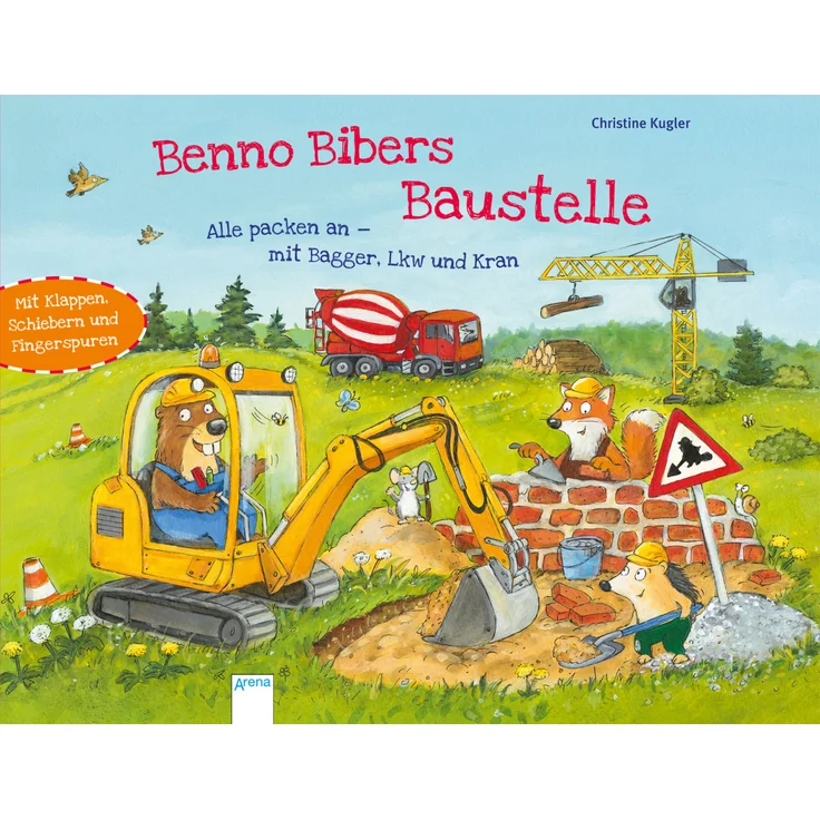 Kugler, C: Benno Bibers Baustelle. Alle packen an, mit Bagge – Bild 1
