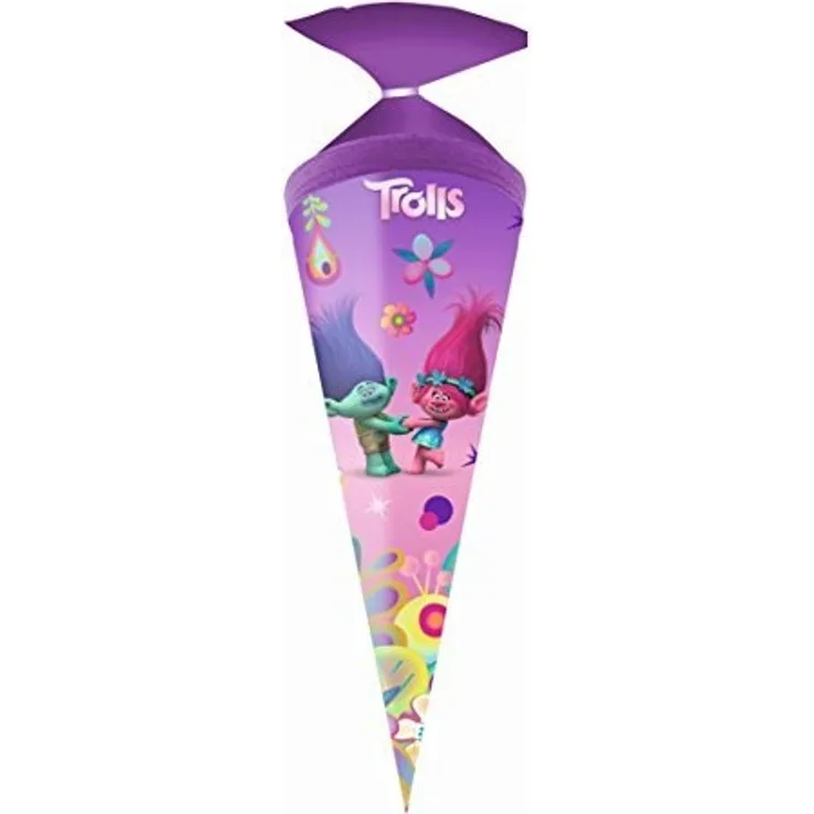 Stylex Schultüte Trolls 35cm Rund