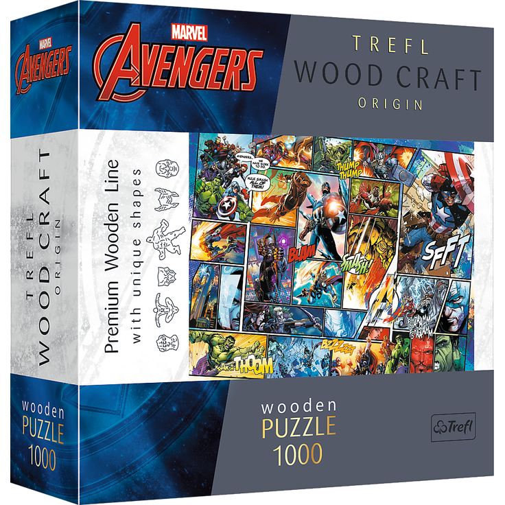 Trefl 20165 Avengers 1000 Teile Holz Puzzle