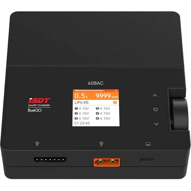 ISDT 608AC Battgo Lipo Akku Ladegerät AC / DC Ladegerät Balance Entlader für Life / Lilon / LiPo / LiHv / Pb / NiMH RC Akku Batterien