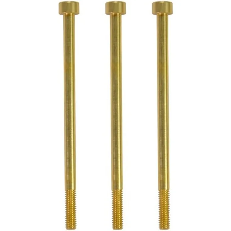Dash Dash 540 Motor Screw Allen Cilinder Head M2. 5 X 45 Golden (7075) (3) DA-749004